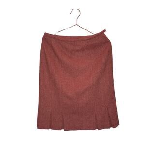 Talbots Flared Tulip Silk Wool Blend Skirt - Size 8